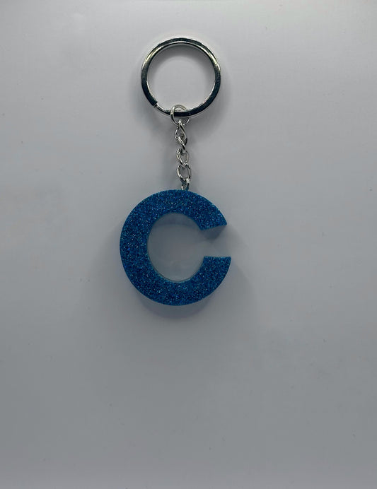 C | Resin Keychain