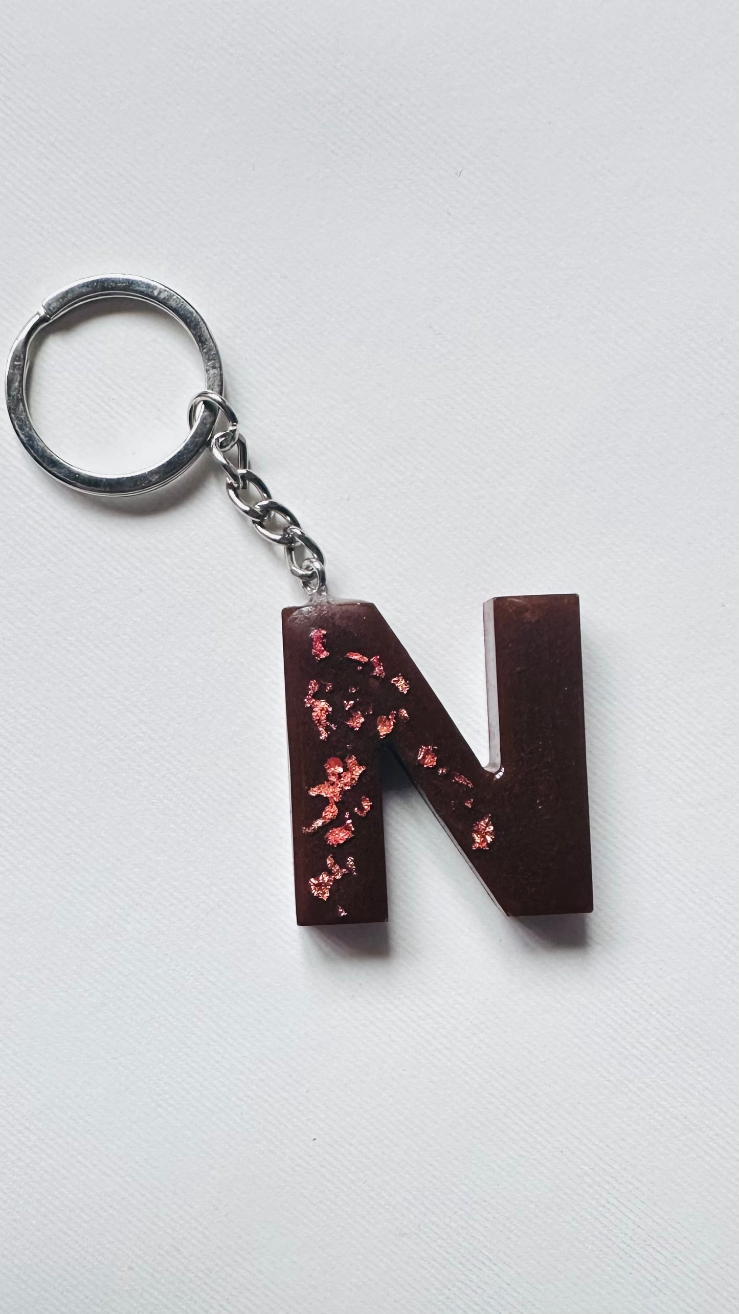 N | Μπρελόκ από Υγρό Γυαλί