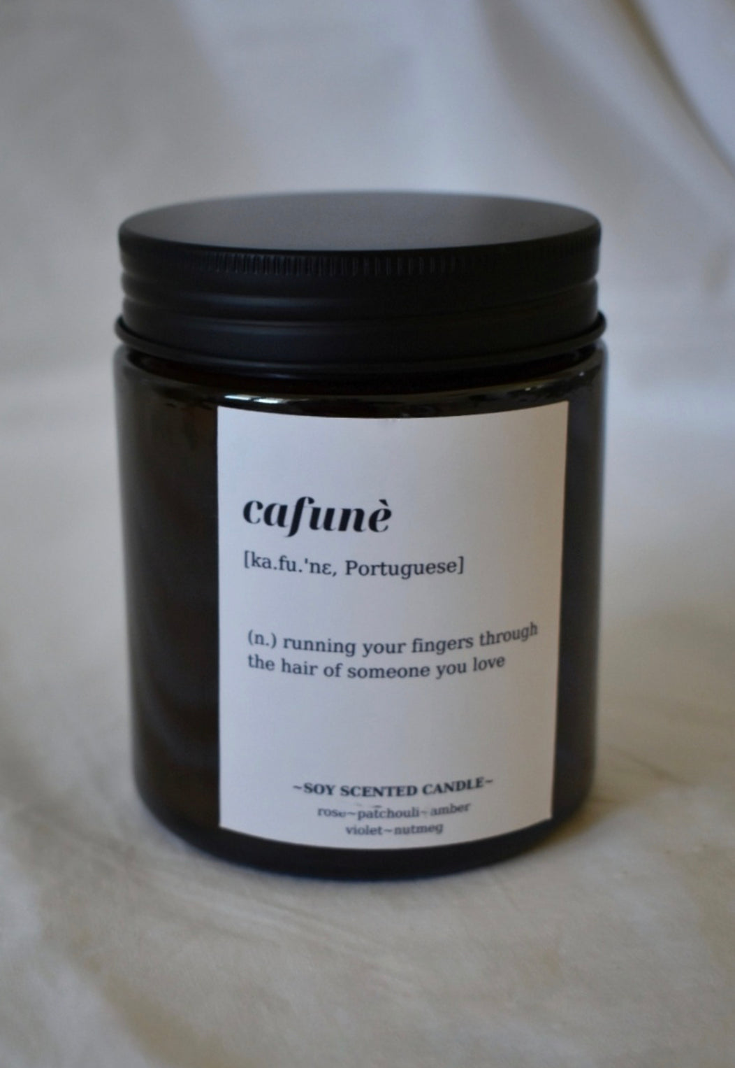 Cafuné Soy Candle