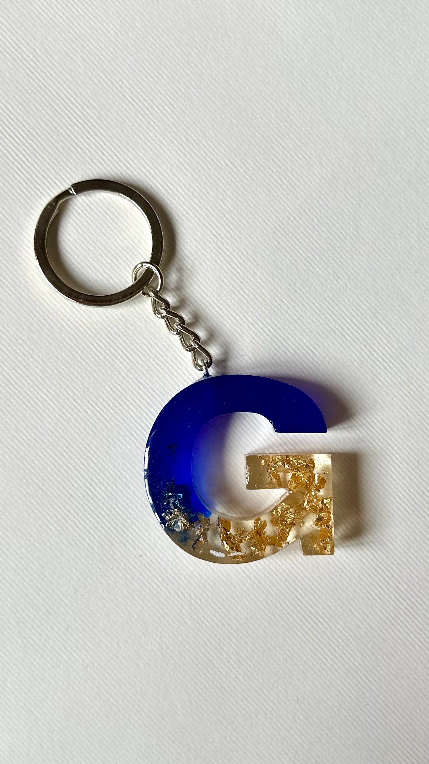 G | Μπρελόκ από Υγρό Γυαλί